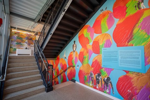 Chicago, Illinois - The National Public Housing Museum. The museum occupies the last standing