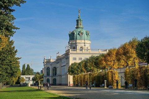 Charlottenburg Palace in autumn light, Berlin, Germany