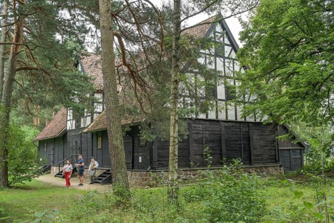 Department store, Ostmalas noliktava, Latvian Ethnographic Open-air Museum, Brivdabas iela, Riga,