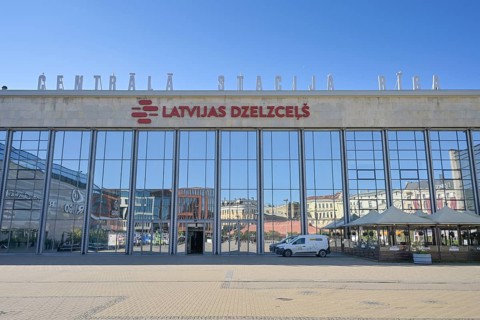 Riga Central Station, Latvia