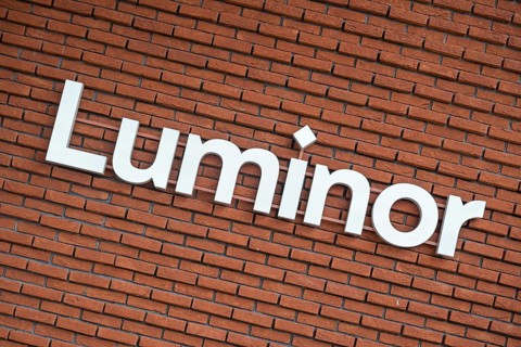 Logo Bank Luminor, Riga, Latvia