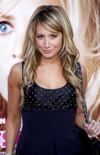 Ashley Tisdale at the Los Angeles premiere of 'House Bunny' held at the Mann Village Theatre in