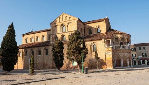 Church Santa Maria San Donato in island Murano, Venice, Italy