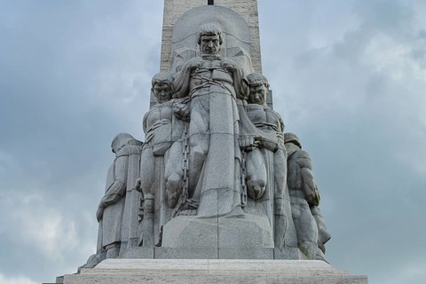 Freedom Monument, statue in honor of Latvians who died in the War of Independence from 1918 to