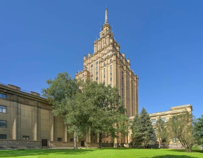 Latvian Academy of Sciences LZA, Akademijas laukums, Latgales, Riga, Latvia