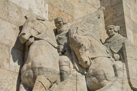 Group of Mourning Horsemen, Brothers' Cemetery, National Memorial to the Fallen of the First World