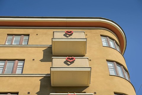 Residential building, Töölö, Helsinki, Finland