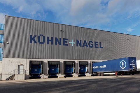 Warenlager Kühne u. Nagel, logistics service provider, Logoport, Duisburger Hafen,