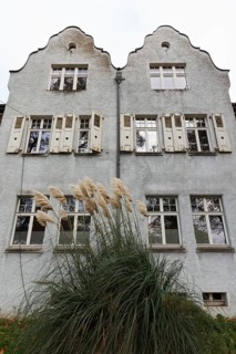 Historic semi-detached house for employees of the former Krupp Ironworks Rheinhausen, Bliersheim
