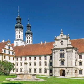 Obermarchtal Abbey, Alb Donau District, Upper Swabia, Baden-Württemberg, Germany
