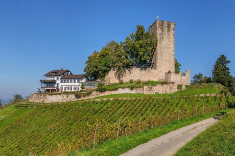 Windeck Castle, Bühl, Black Forest, Baden-Württemberg, Germany, Bühl, Baden-Württemberg, Germany