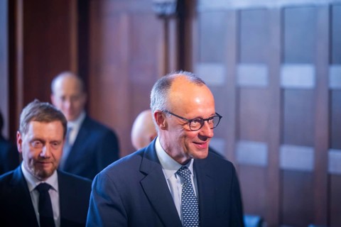 Minister President Michael Kretschmer welcomed the Federal Chancellor to Dresden and will accompany