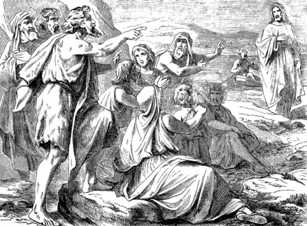 See, this is God's Lamb, Jesus walks, Gospel of St. John, chapter 1, John the Baptist, Saint
