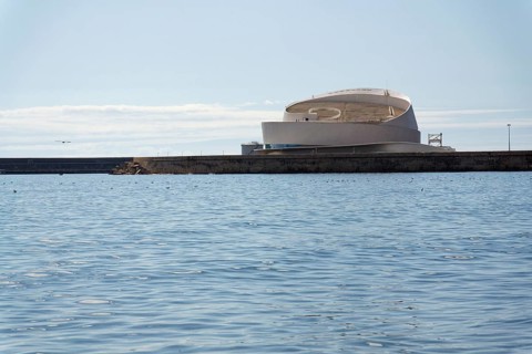 Porto Leixoes Cruise Terminal passenger ship facility, Matoshinos, Portugal