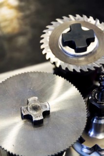 Modern CNC milling machine cutters, industry 4.0 concept Prague Czech republic