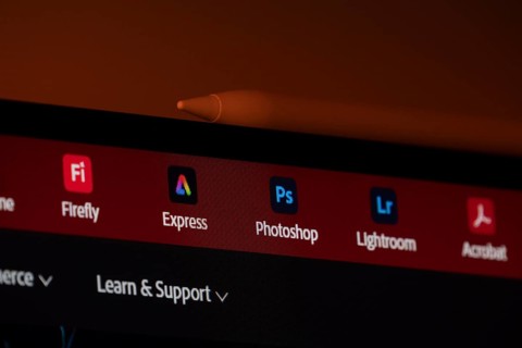 Dhaka, Bangladesh- 19 Sep 2025: A computer screen displays the Adobe website header