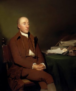 Portrait of James Hutton, 1726 – 1797, Scottish geologist, agriculturalist, chemical manufacturer,
