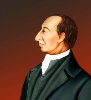 Portrait of James Hutton, 1726 – 1797, Scottish geologist, agriculturalist, chemical manufacturer,