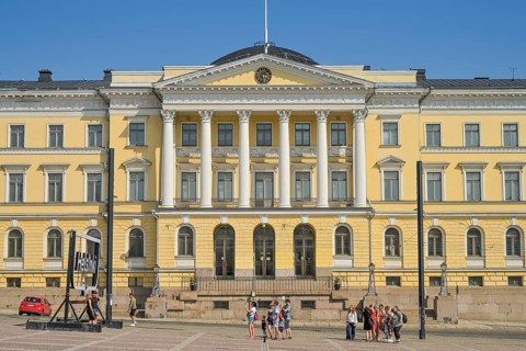Senate Building, Senaatintori Senate Square, Old Town, Helsinki, Finland