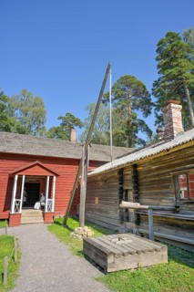 Antti Farm, Old Wooden House, Seurasaari Open Air Museum, Seurasaaren Ulkomuseo, Helsinki, Finland
