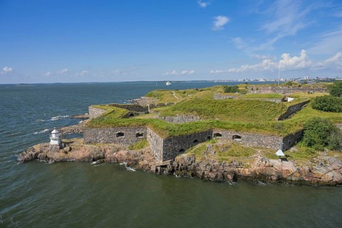 Gyllenborg Bastion, Suomenlinna island sea fortress, Helsinki, Finland