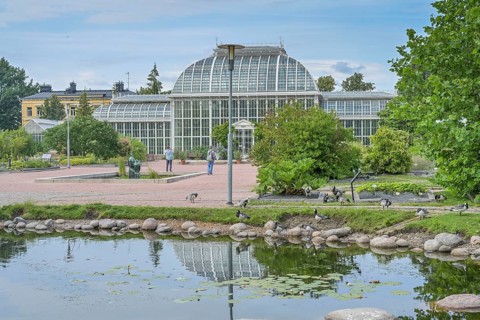 Kaisaniemi Botanical Garden, Kaisaniemen kasvitieteellinen puutarha, Helsinki, Finland