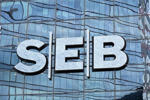 SEB Bank, skyscraper, Tornimäe tn, Maakri-Kvartal business district, Tallinn, Estonia