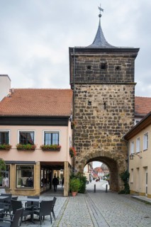 Unteres Tor, Bamberger Tor, Deutsche Korbstadt, Lichtenfels, Upper Franconia, Franconia, Bavaria,