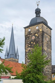 Oberer Torturm, Kronacher Torturm, Catholic Parish Church of the Assumption of Mary, Deutsche