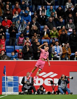 Goal cheers Tim Lemperle TSG 1899 Hoffenheim (19) shirt of TSG 1899 Hoffenheim, special jersey,