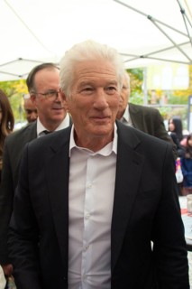 Richard Gere (International Chairman of the International Campaign for Tibet), arriving for the