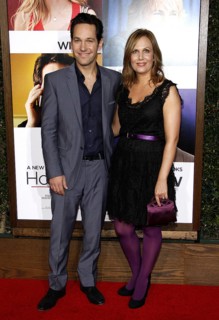 Paul Rudd and Julie Yaeger at the Los Angeles premiere of 'How Do You Know' held at the Regency