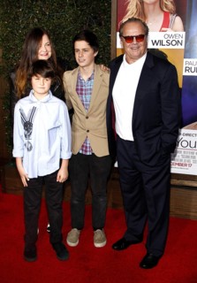Jack Nicholson and daughter Jennifer Nicholson at the Los Angeles premiere of 'How Do You Know'