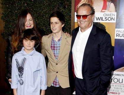 Jack Nicholson and daughter Jennifer Nicholson at the Los Angeles premiere of 'How Do You Know'
