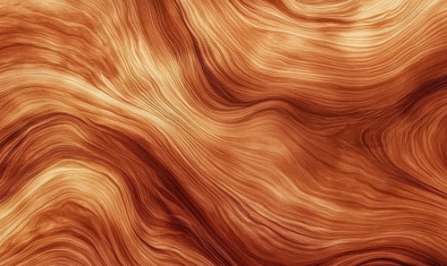 A wooden surface with a wavy texture. The wood appears to be aged and has a warm, earthy tone. The