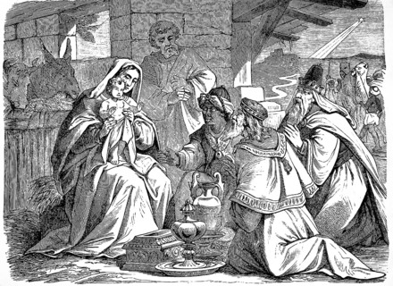 The wise men from the East, Mary and Joseph, birth of Jesus, stable, Bethlehem, Gospel of Matthew,