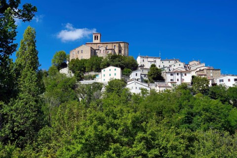 Chiesa di San Lorenzo, San Lawrence, Talamello, Rimini, Emilia-Romagna, Italy
