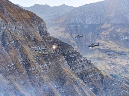 Axalp, Switzerland, airshow, demonstration, air force, army, military, Alps, mountains, combat