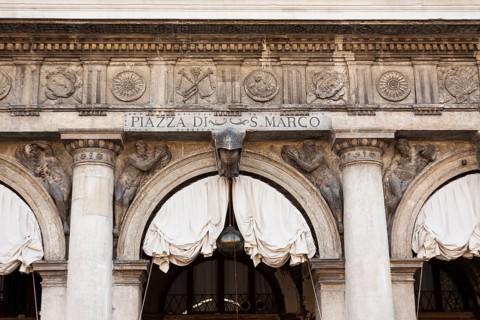 Details of buildings of Procurators with museums - Correr museum and National architecture museum