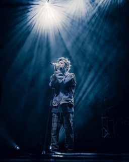 Singer Takahiro Moriuchi from One Ok Rock live on Detox European Tour 2025 in Berlin's