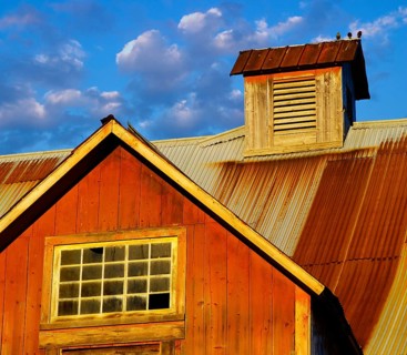 A barn in North Hero, Vermont