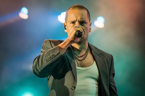 WROCLAW, POLAND - AUGUST 1, 2025: Music Festival Meskie Granie (Men's Playing). On the stage vocal