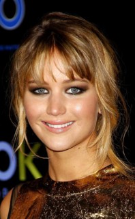 Jennifer Lawrence at the Los Angeles premiere of 'The Hunger Games' held at the Nokia Theatre L.A.