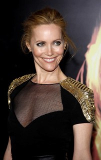 Leslie Mann at the Los Angeles premiere of 'The Hunger Games' held at the Nokia Theatre L.A. Live