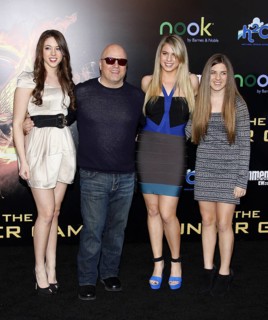 Michael Chiklis at the Los Angeles premiere of 'The Hunger Games' held at the Nokia Theatre L.A.
