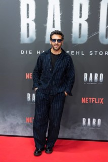 Elyas M'Barek at the premiere of the Netflix film Babo in the Astor Film Lounge Berlin on 24.10