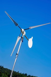 A wind generator, including a small wind turbine or small wind turbine (KWEA) with an unmarked wind