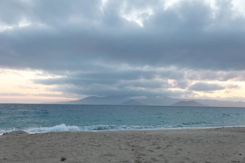 Maragas Beach, Naxos, Cyclades, Aegean Sea, Greece