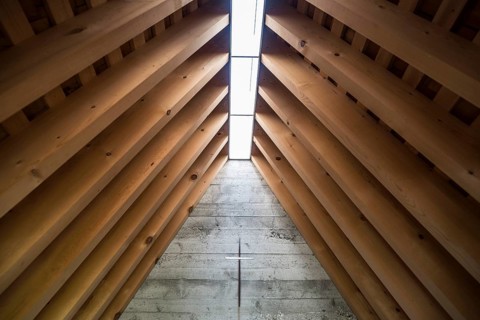 Modern chapel, Alm Enge, Hirschau, Kanisfluh, Bregenzerwald, Vorarlberg, Alps, Austria