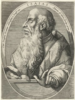 Isaiah, Isaiah was the first great scriptural prophet of the Hebrew Bible. He worked between 740